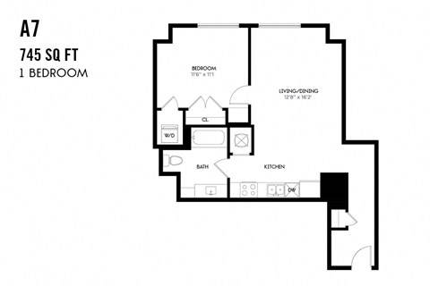 One Bedroom A7 APEX The One
